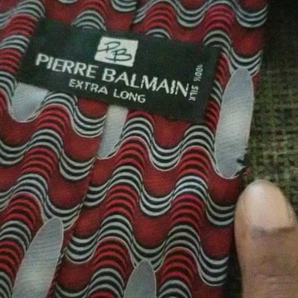 Pierre Balmain & Picasso Mens Silk Neck Ties 3! - Picture 7 of 11